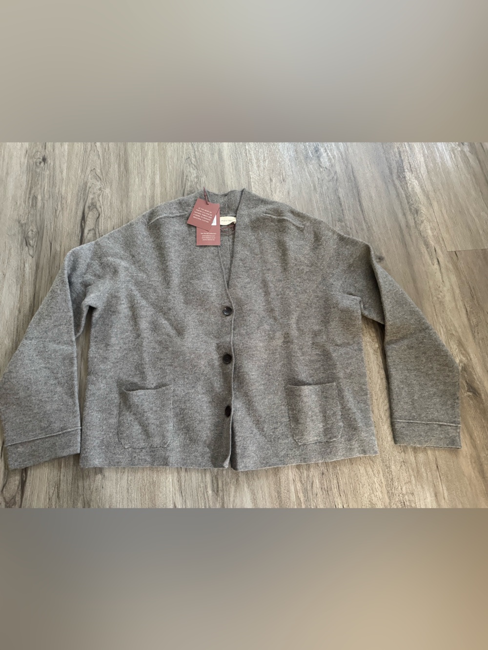 Poetry woman’s cardigan